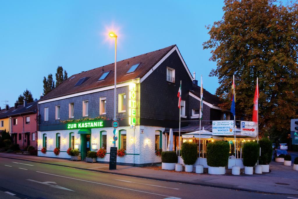Zur Kastanie Hotel Mülheim an der Ruhr Kültér fotó